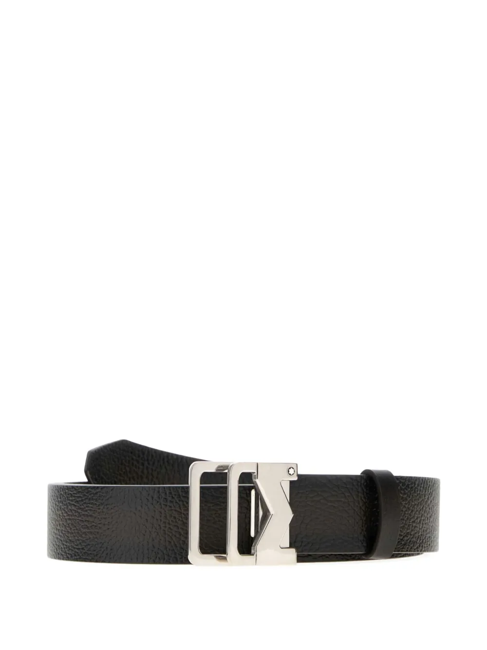 leather buckled belt