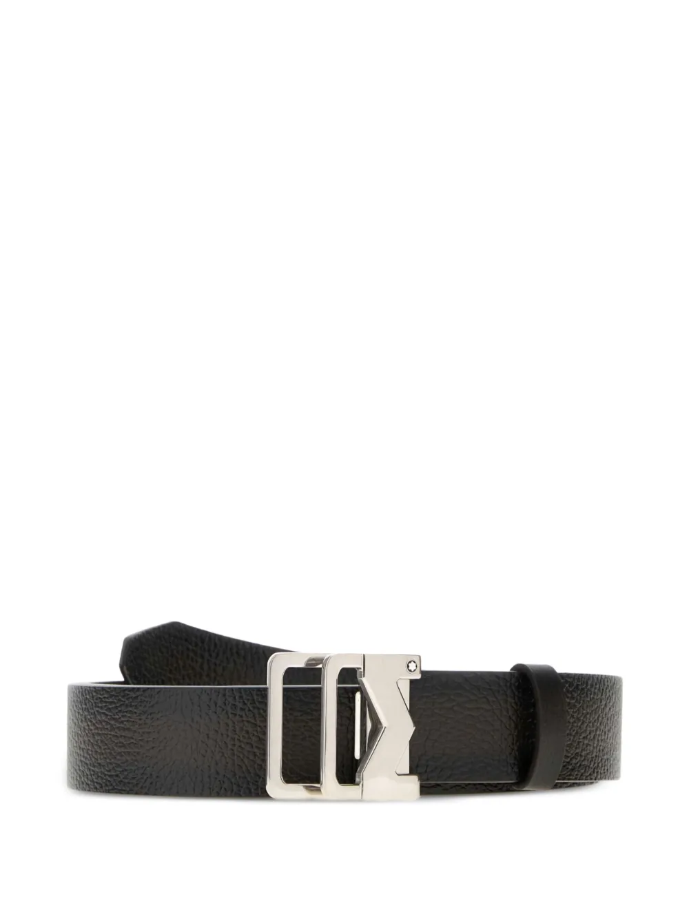 Montblanc Leren gespriem Zwart