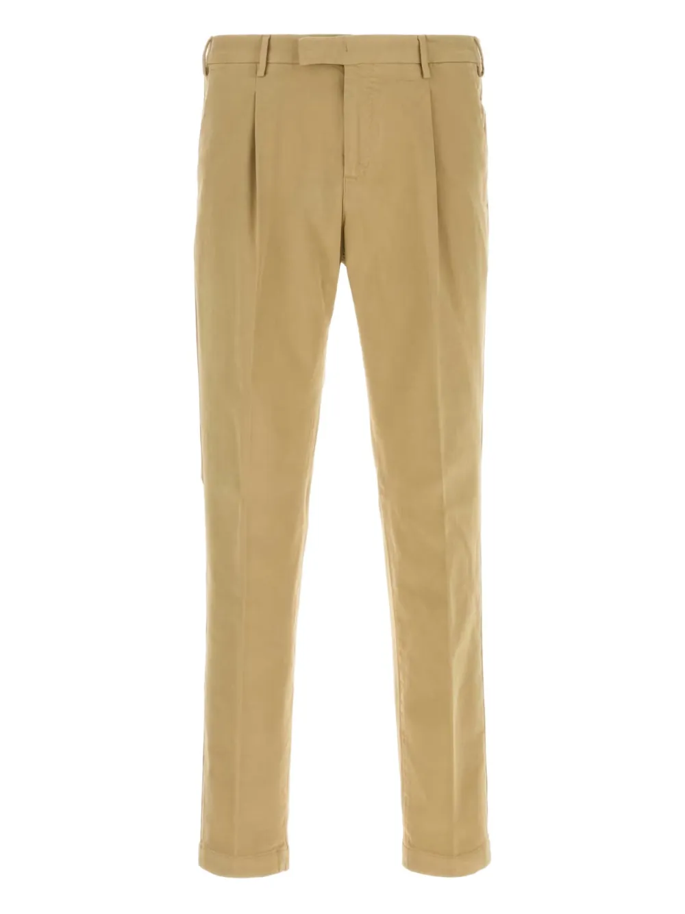 pleated cotton trousers