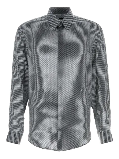 Giorgio Armani printed silk shirt