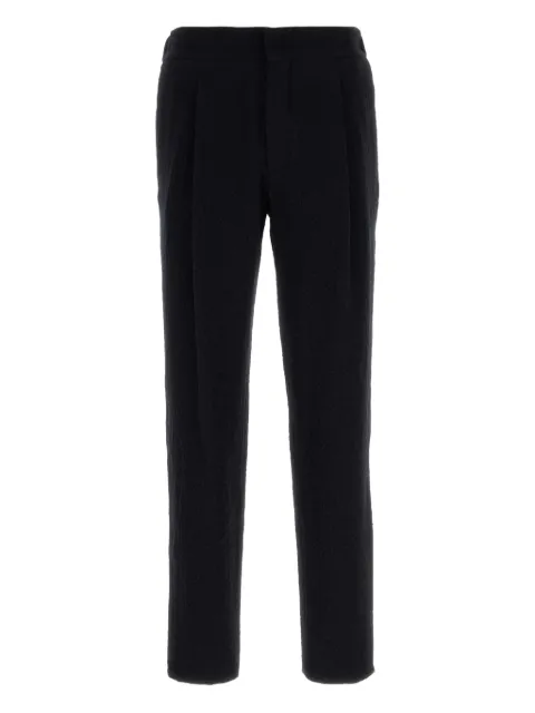 Giorgio Armani pantalones texturizados con bolsillos
