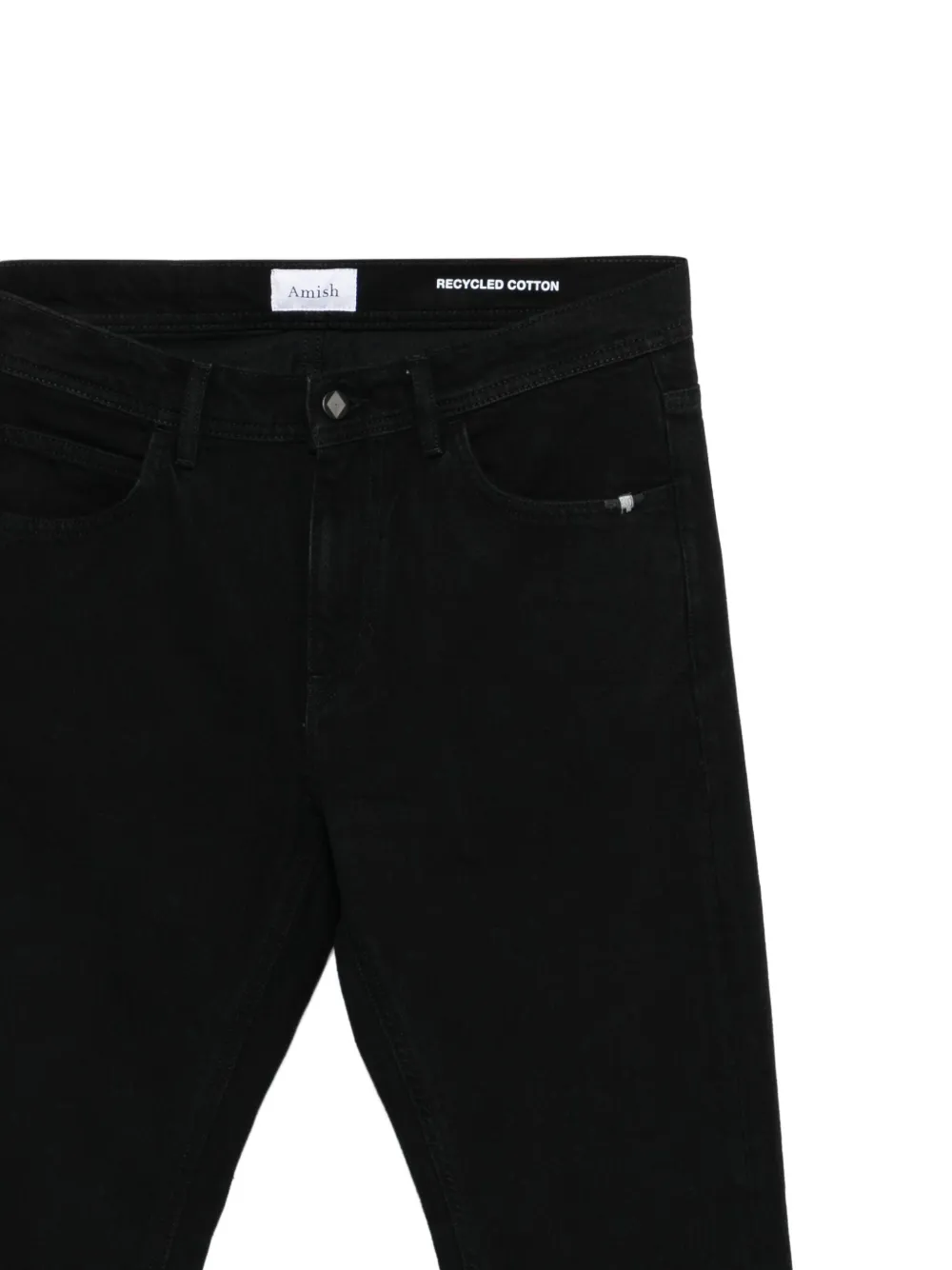 Amish Classic Five-pockets Jeans In Black