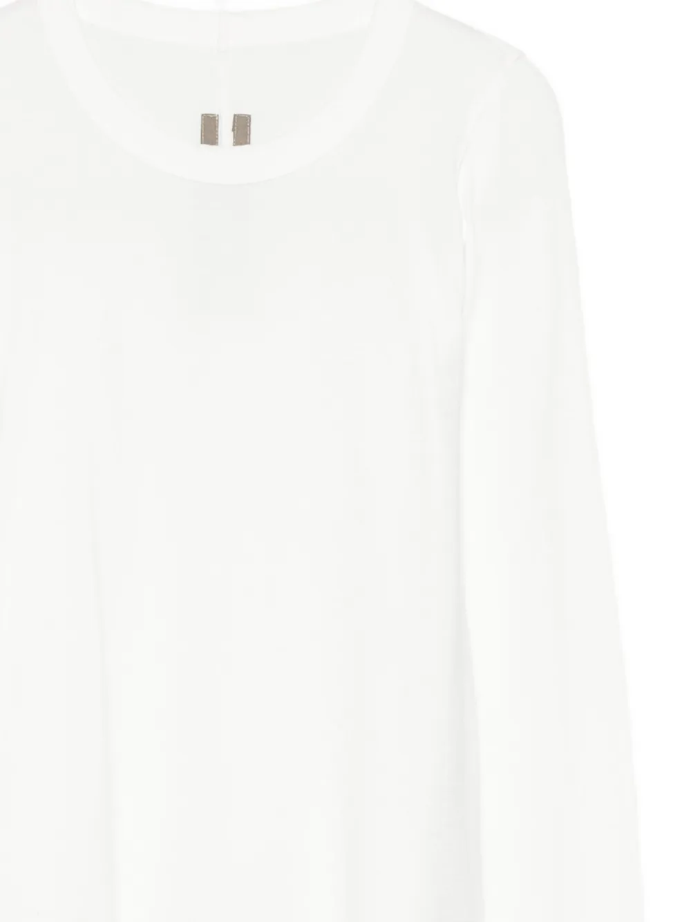 Rick Owens DRKSHDW long-sleeve tie-detail top Wit