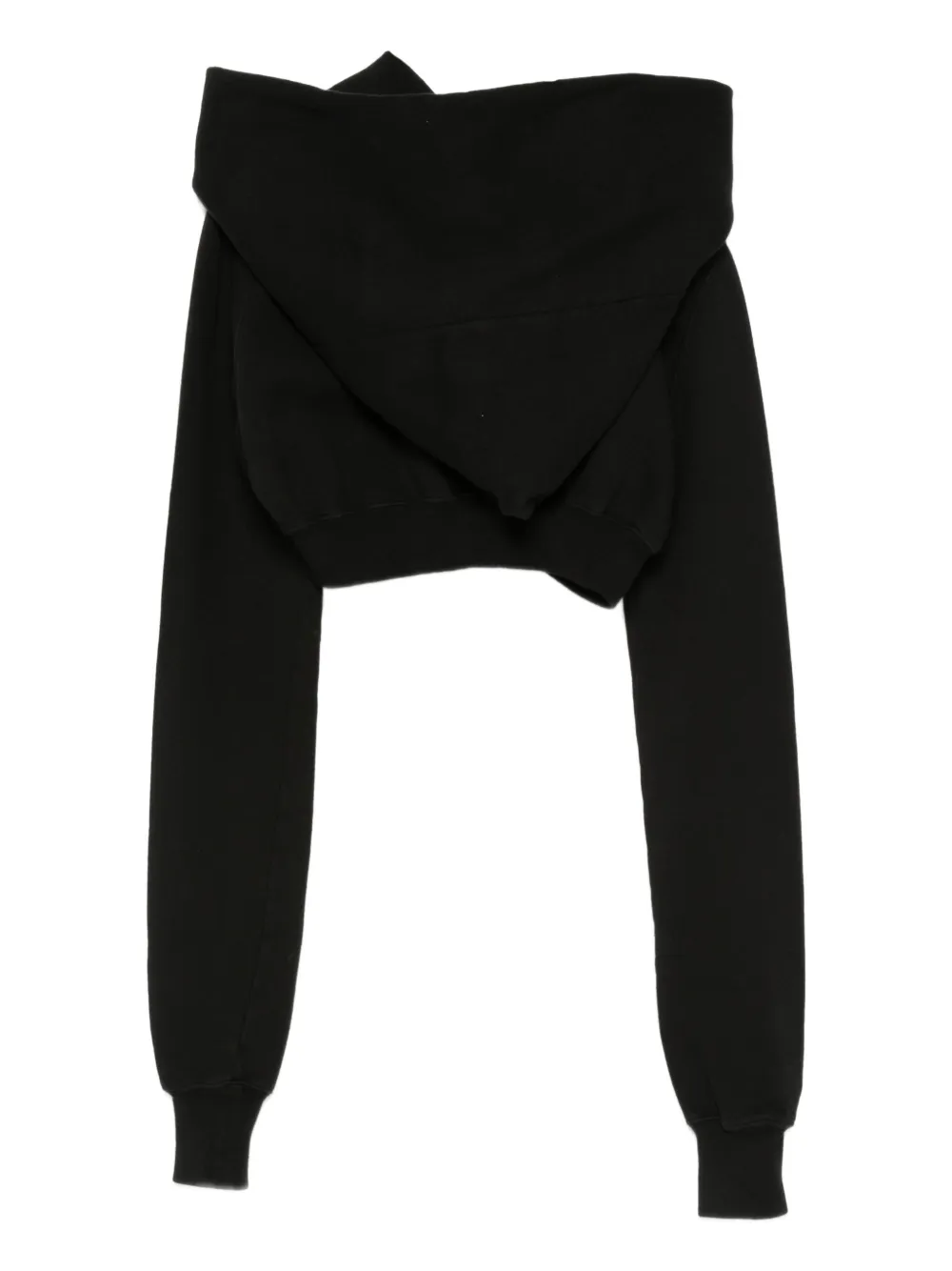 Rick Owens DRKSHDW Mountain crop zip-front hoodie | Hoodies | Image 2