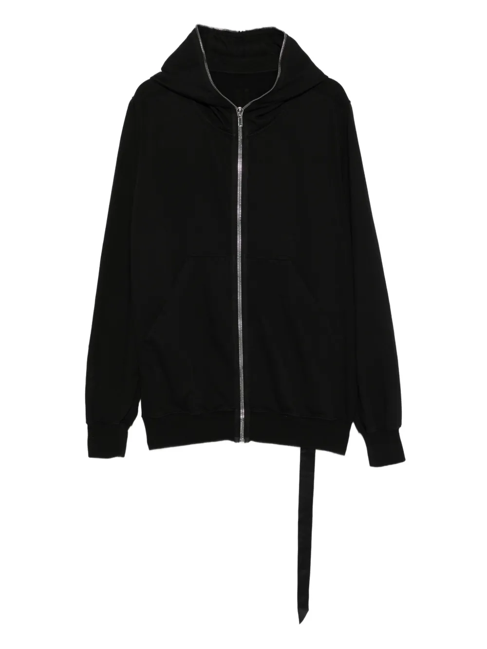 Rick Owens DRKSHDW long-sleeve zip-up hoodie | Black | Image 1