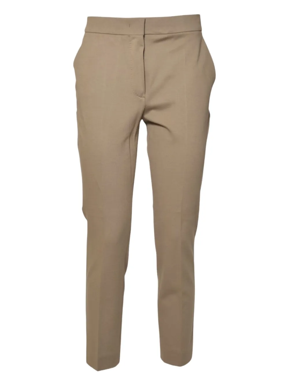 Max Mara Concealed Fastening Trousers In Brown