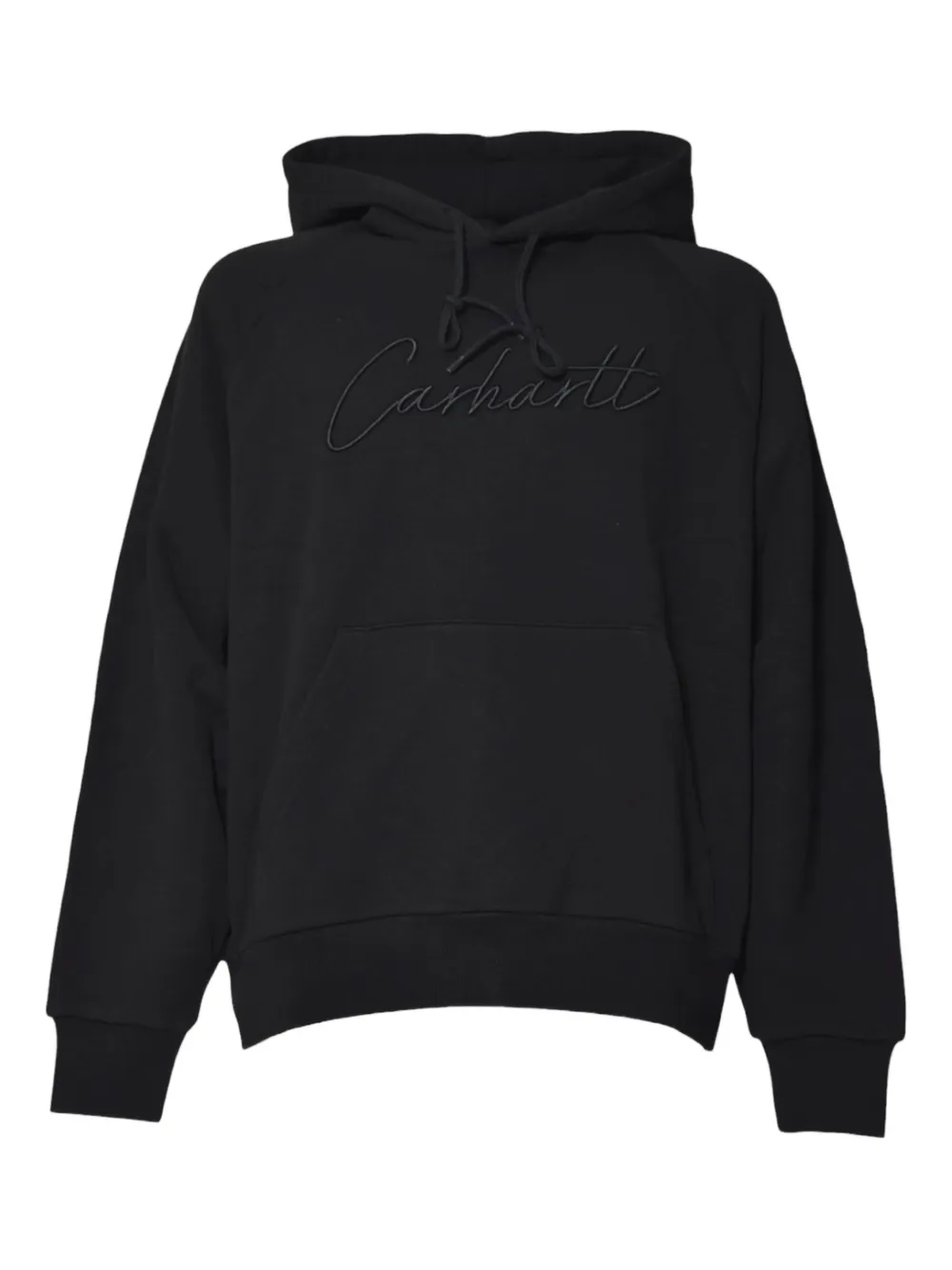 Carhartt WIP embroidered-logo hoodie | Black | Image 1