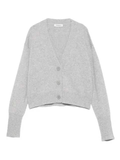 Kangra button-front V-neck cardigan