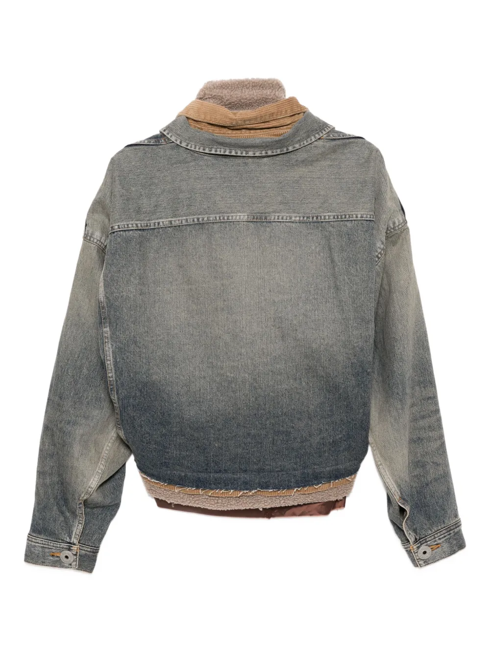 Maison MIHARA YASUHIRO triple-layered distressed jacket | Denim Jackets | Image 2