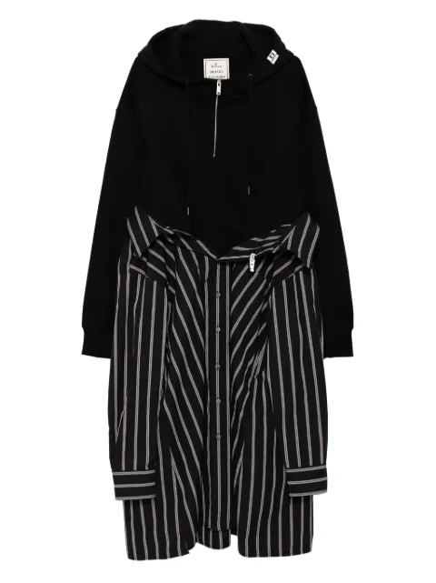 Maison MIHARA YASUHIRO combined hoodie dress