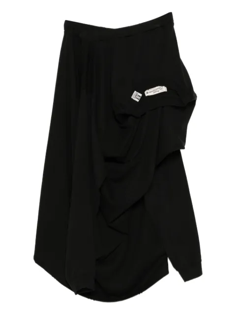Maison MIHARA YASUHIRO pocket label skirt