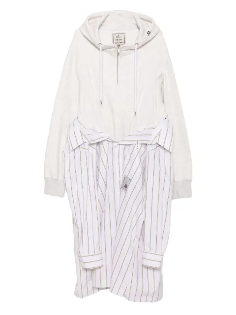 Maison MIHARA YASUHIRO combined hoodie dress