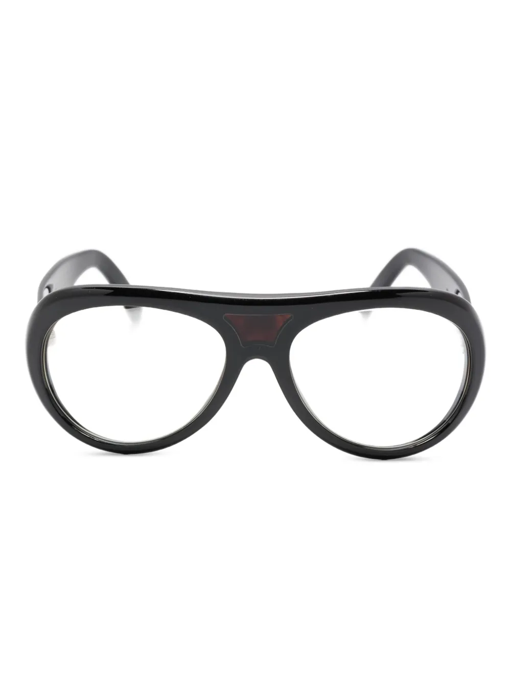 Christian Roth lunettes de vue à monture pilote | noir | Image 1