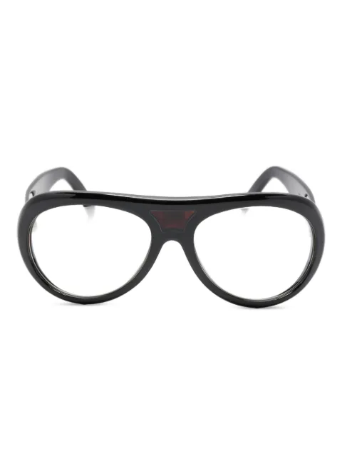 Christian Roth lentes con armazón estilo piloto