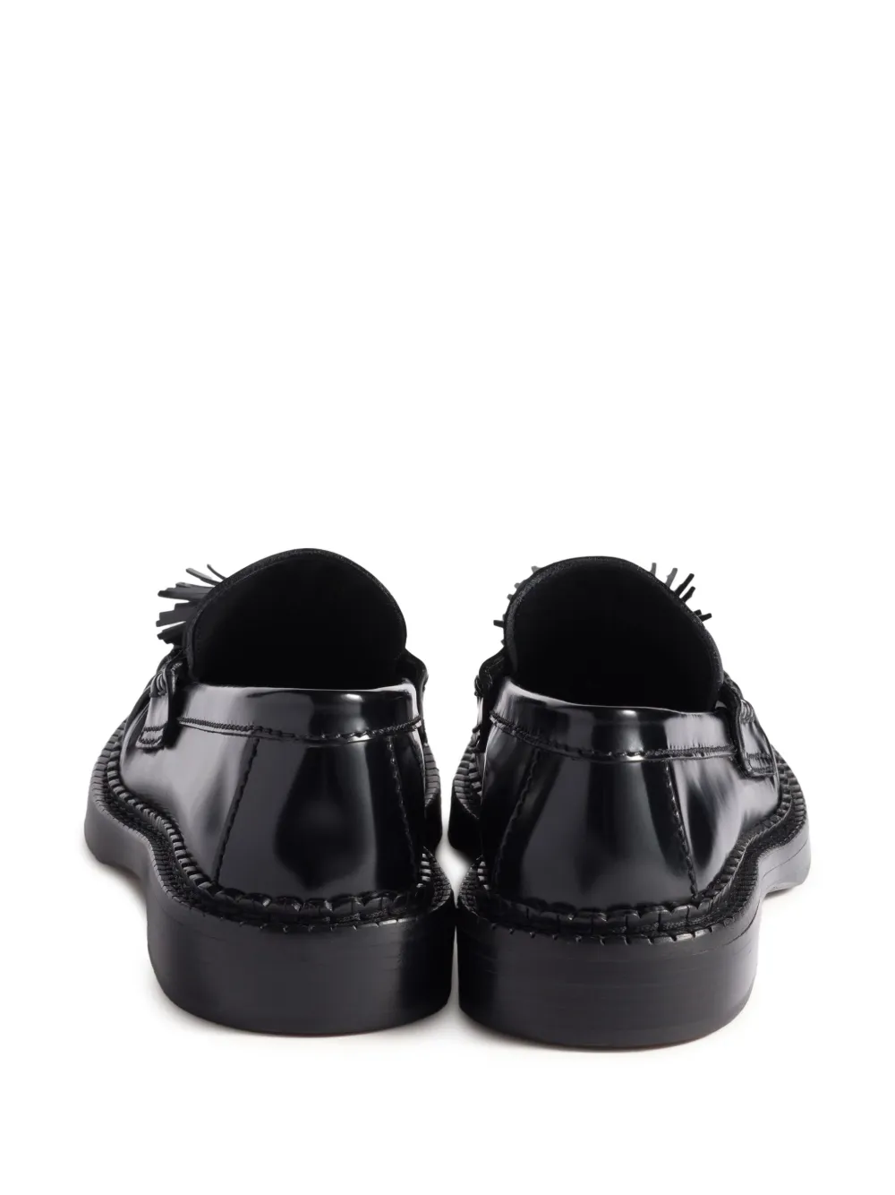 Miu Loafers verfraaid met kwastje Zwart