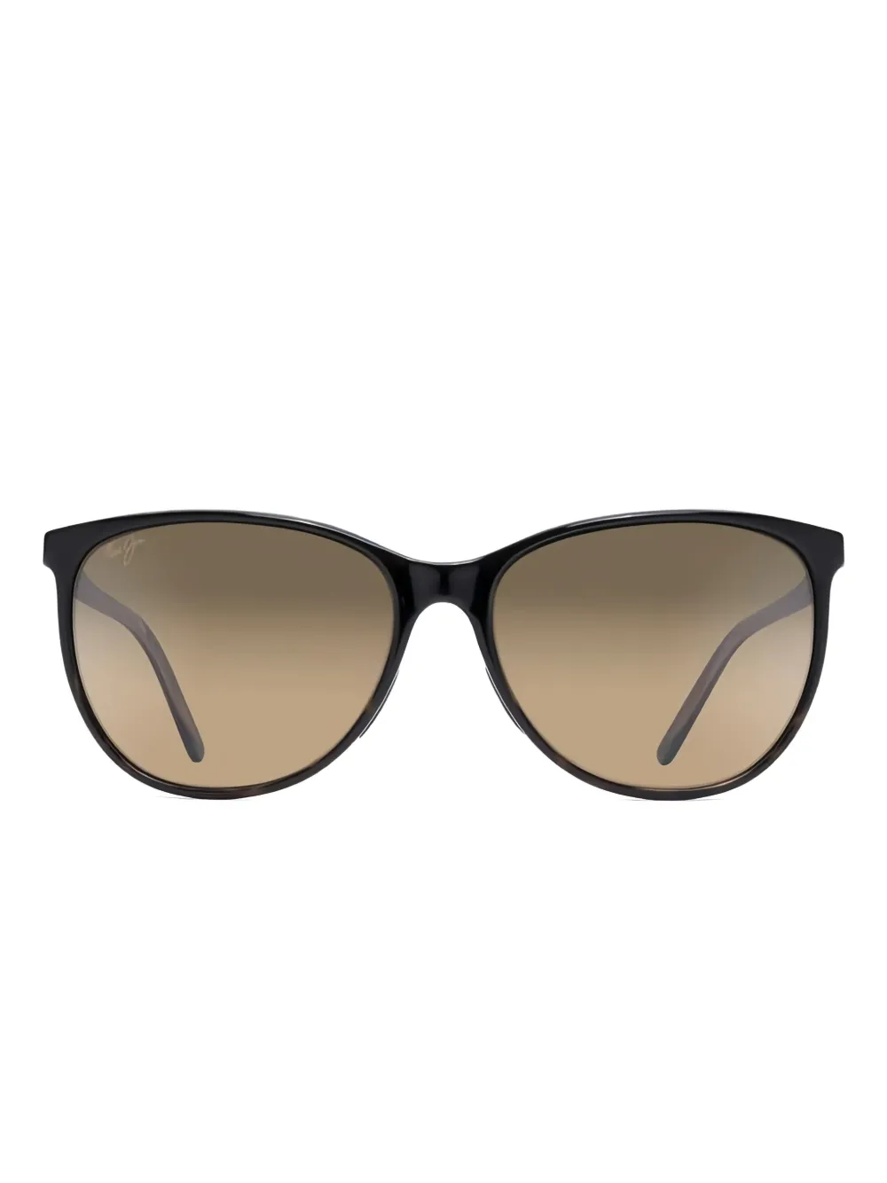 Maui Jim Ocean round-frame sunglasses Zwart