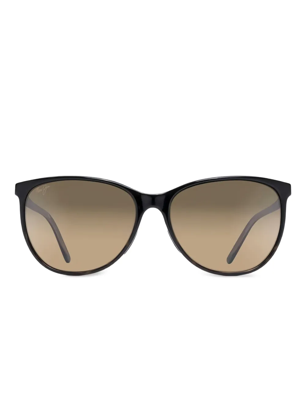 Maui Jim Ocean round-frame sunglasses Zwart