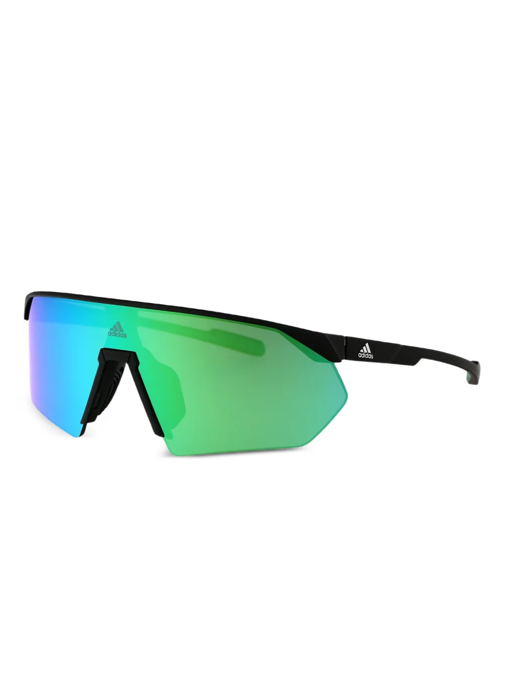 Adidas Originals geometric-frame sunglasses Zwart