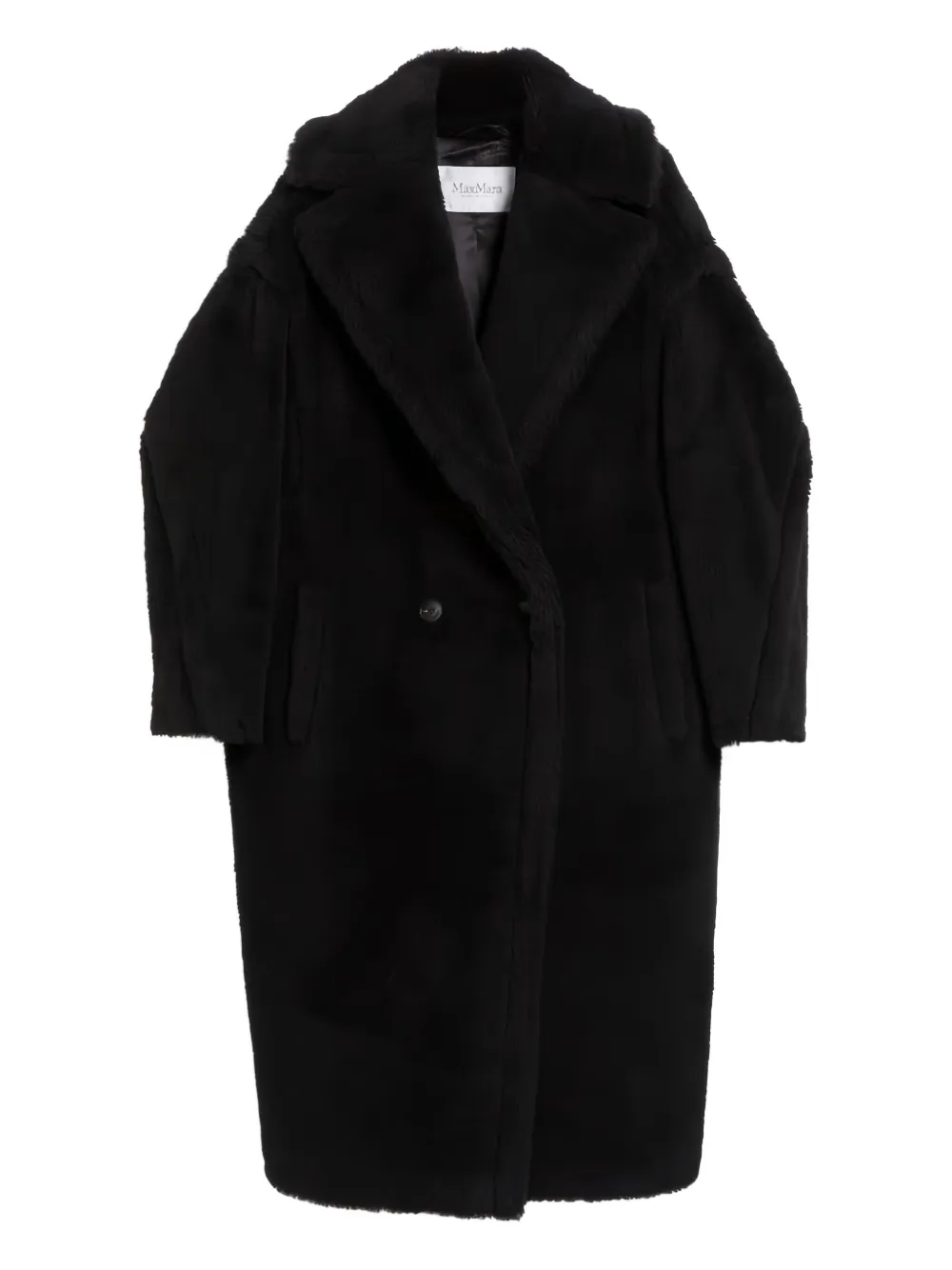 flecce collar coat