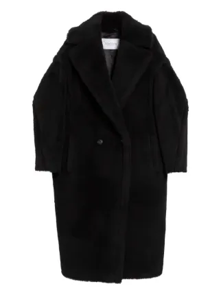 Max Mara テディベア コート | ブラック | FARFETCH JP
