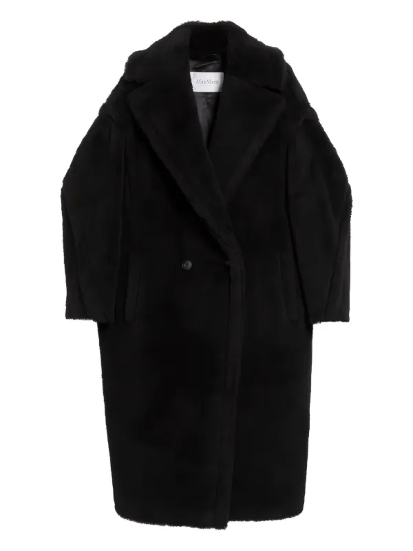 Max Mara テディベア コート | ブラック | FARFETCH JP