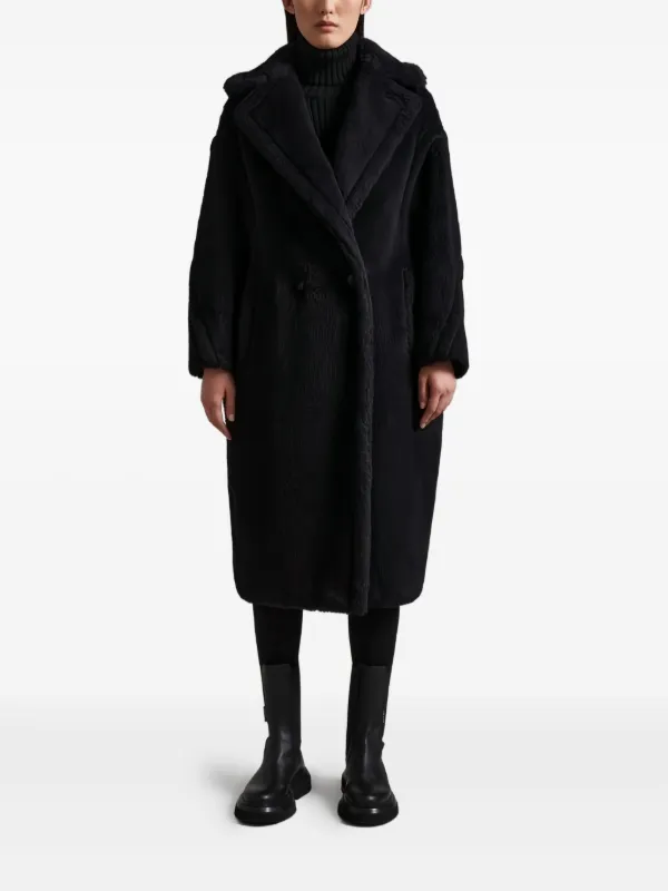 Max Mara テディベア コート | ブラック | FARFETCH JP