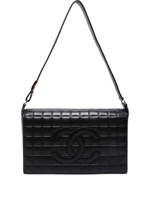 CHANEL Pre-Owned 2002-2003 interlocking CC Choco Bar shoulder bag
