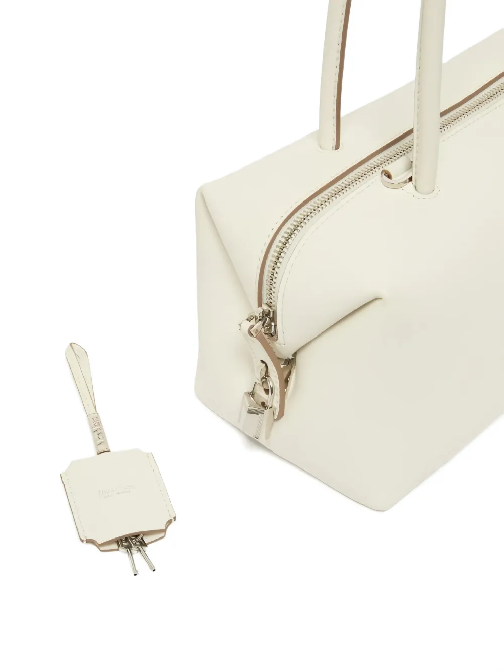 Max Mara top-handle zip-fastening shoulder bag Wit