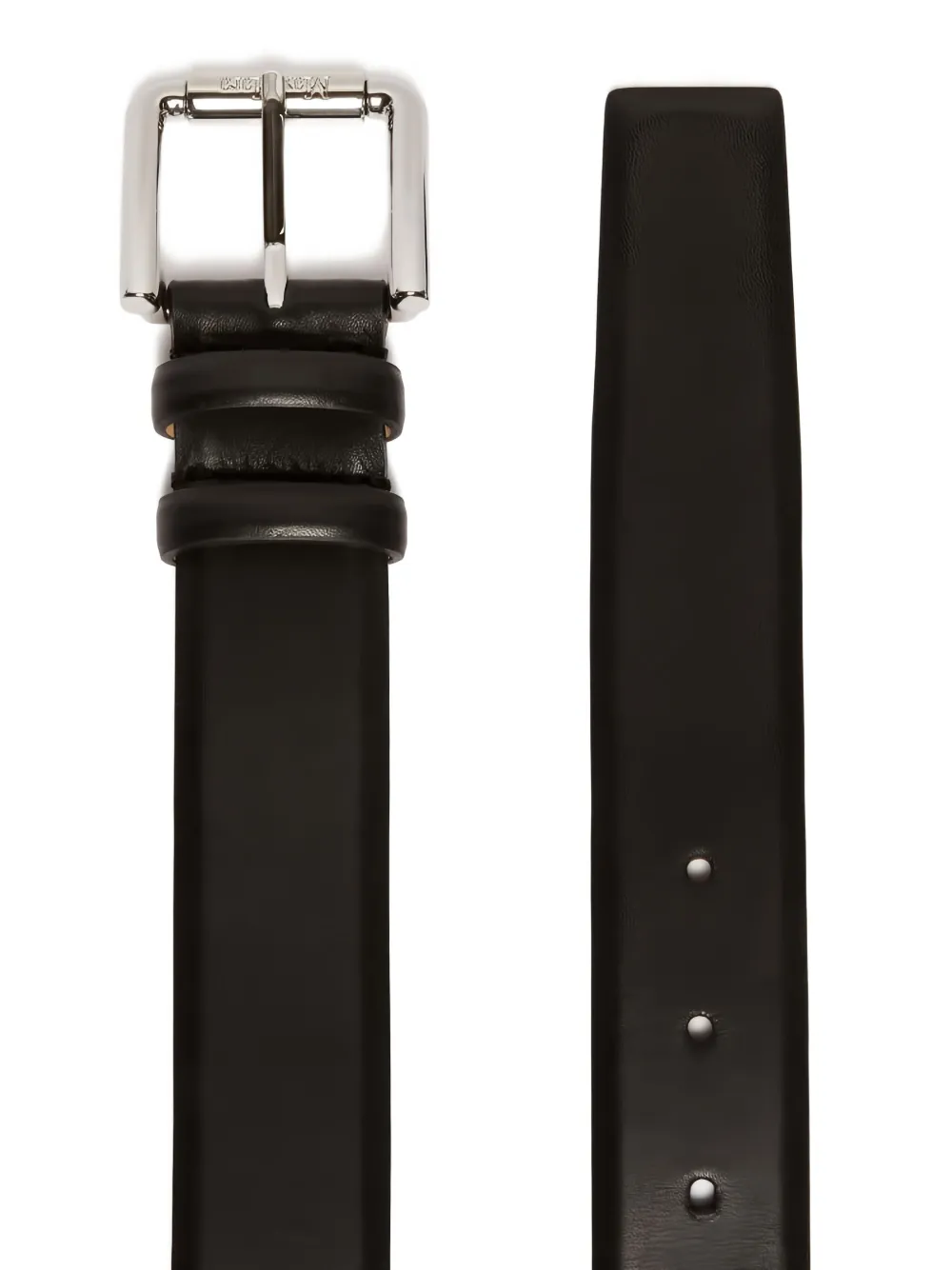 Max Mara leather belt Zwart