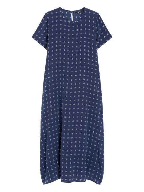 Weekend Max Mara printed silk midi dress