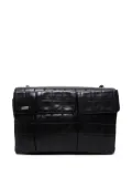 CHANEL Pre-Owned 2005-2006 Choco Bar chain shoulder bag - Black
