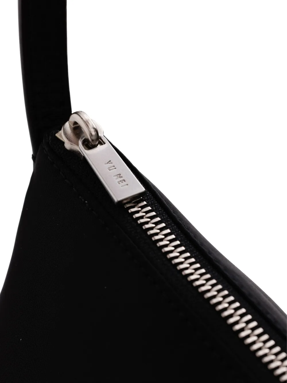 Yu Mei Small Utility Zip-top Cross Body Bag In Black