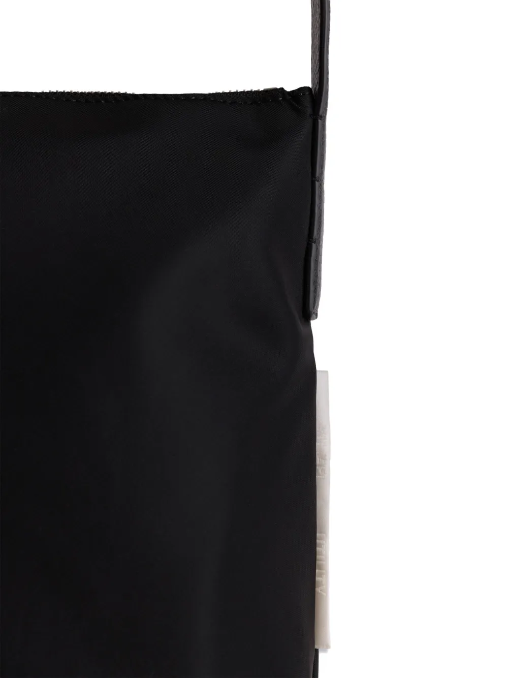 Yu Mei Small Utility Zip-top Cross Body Bag In Black