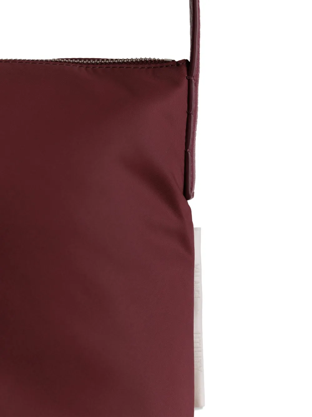 Yu Mei Small Utility Zip-top Cross Body Bag In Red