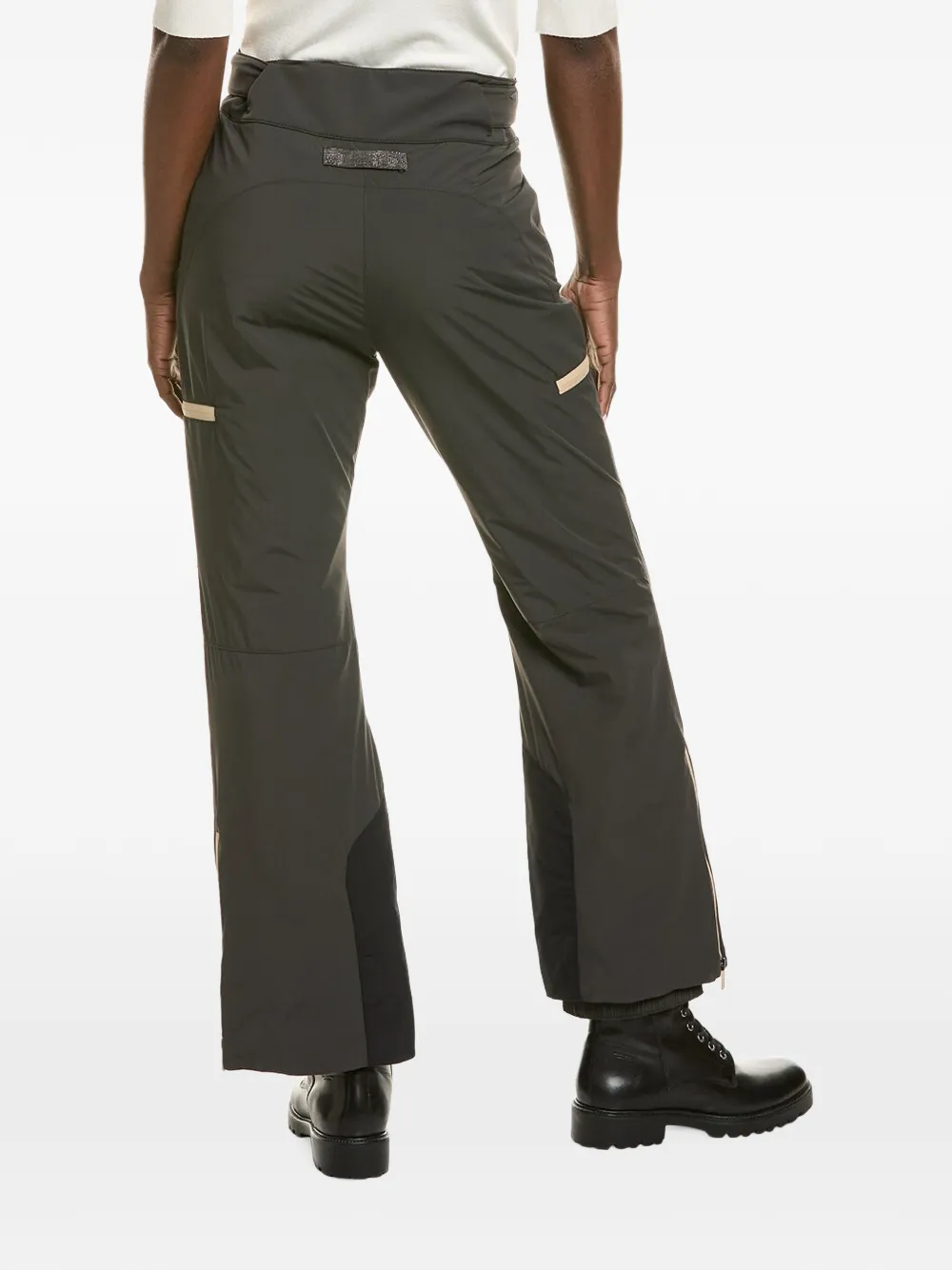 Brunello Cucinelli monili-embellished trousers Grijs