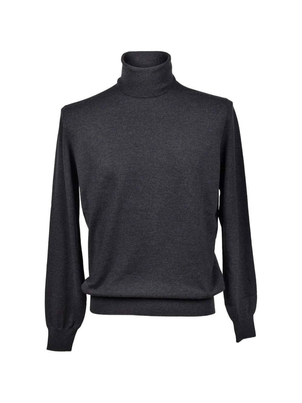 Brunello Cucinelli roll-neck knitted sweater - Grey