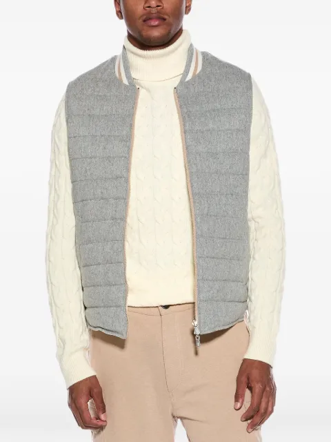 Brunello Cucinelli quilted gilet