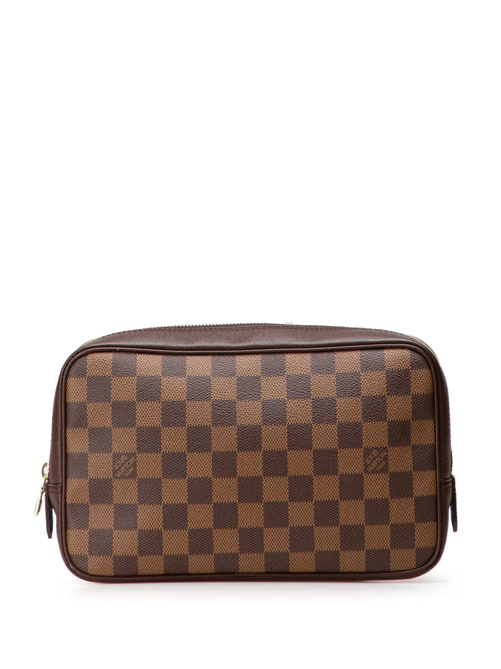 2001 Damier Ebene Trousse Toilette 25 clutch bag