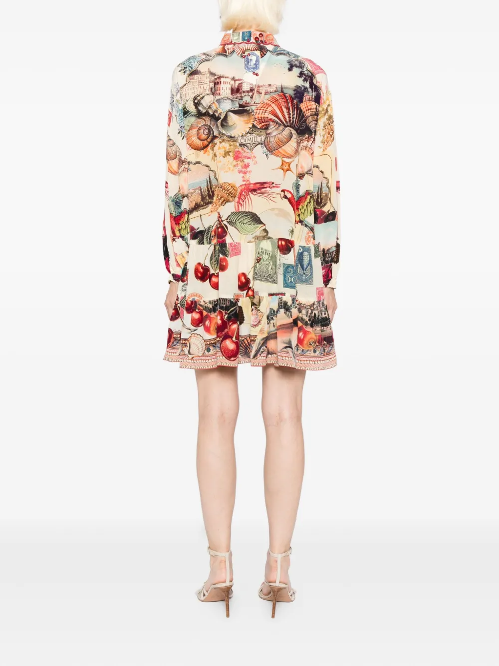 Camilla Notes From The Road blousejurk Beige