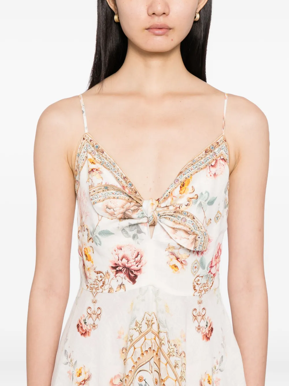 Camilla Ottoman Dynasty jurk Wit