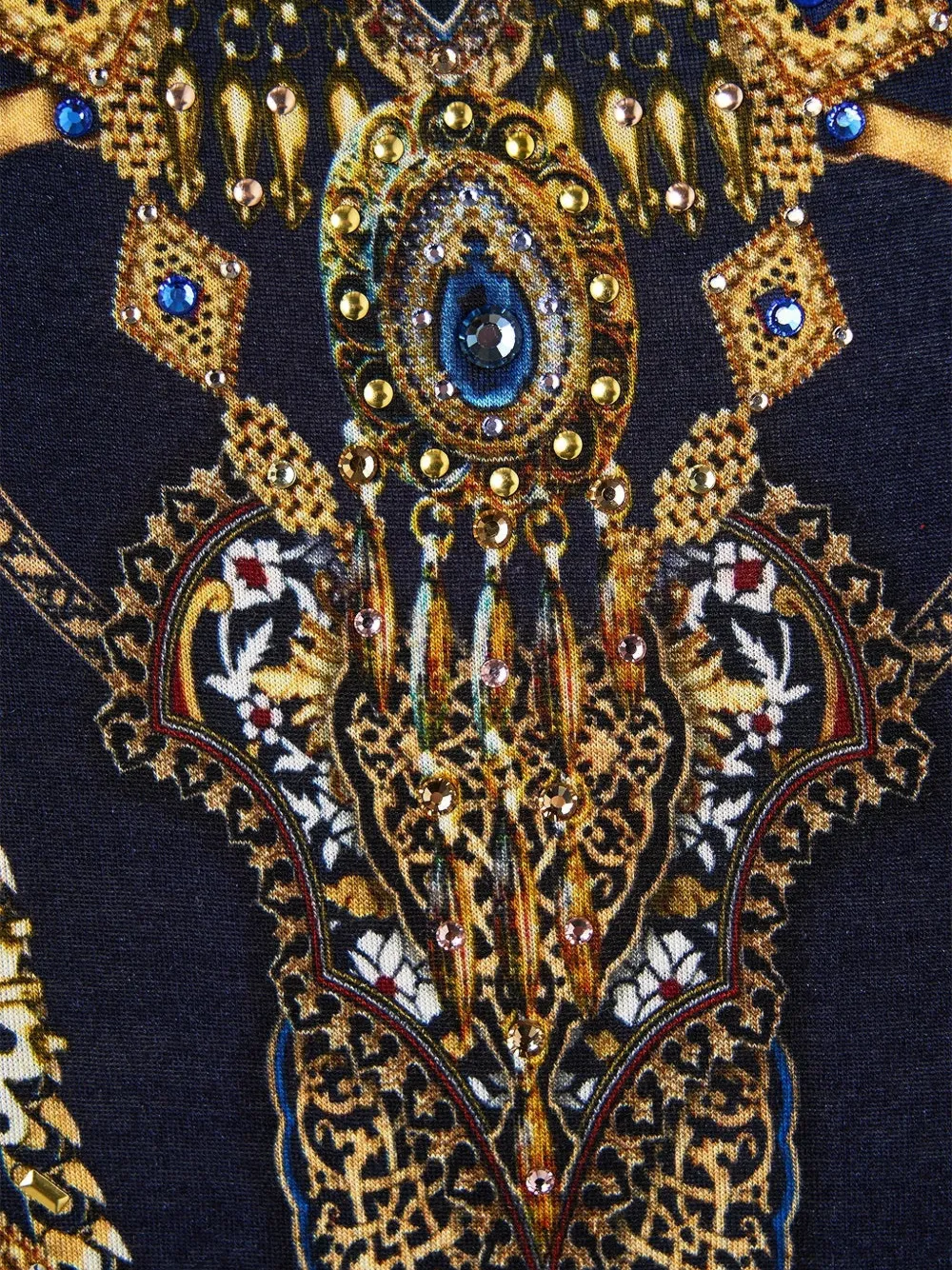 Camilla The Imperial Gate blouse Blauw