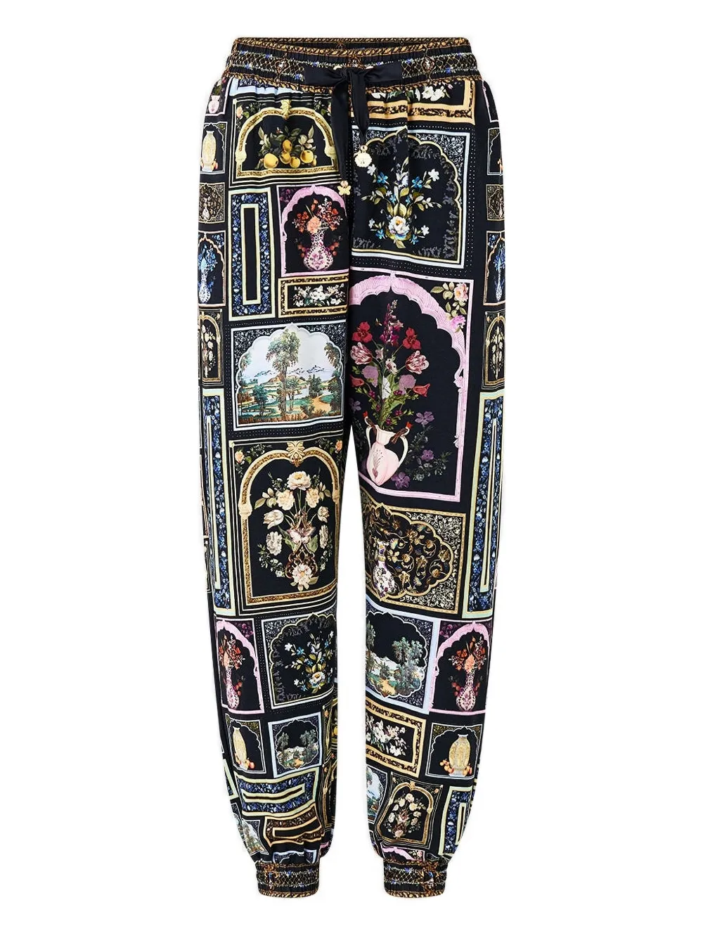 Camilla elasticated-waistband track pants - Blu