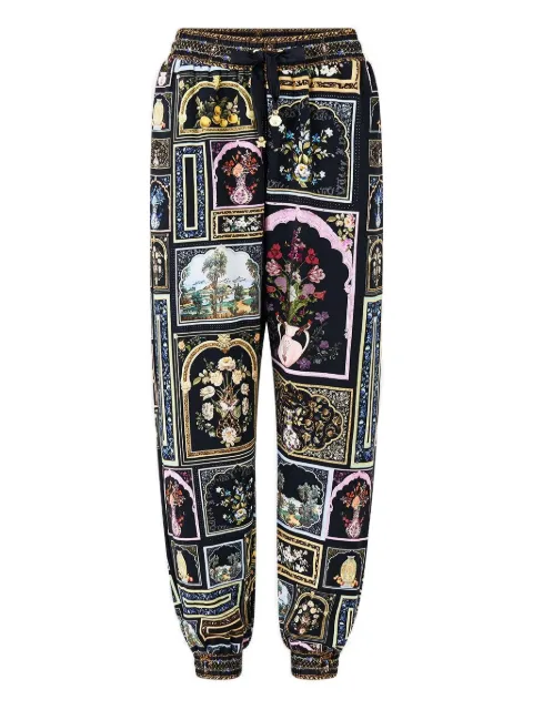 Camilla elasticated-waistband track pants