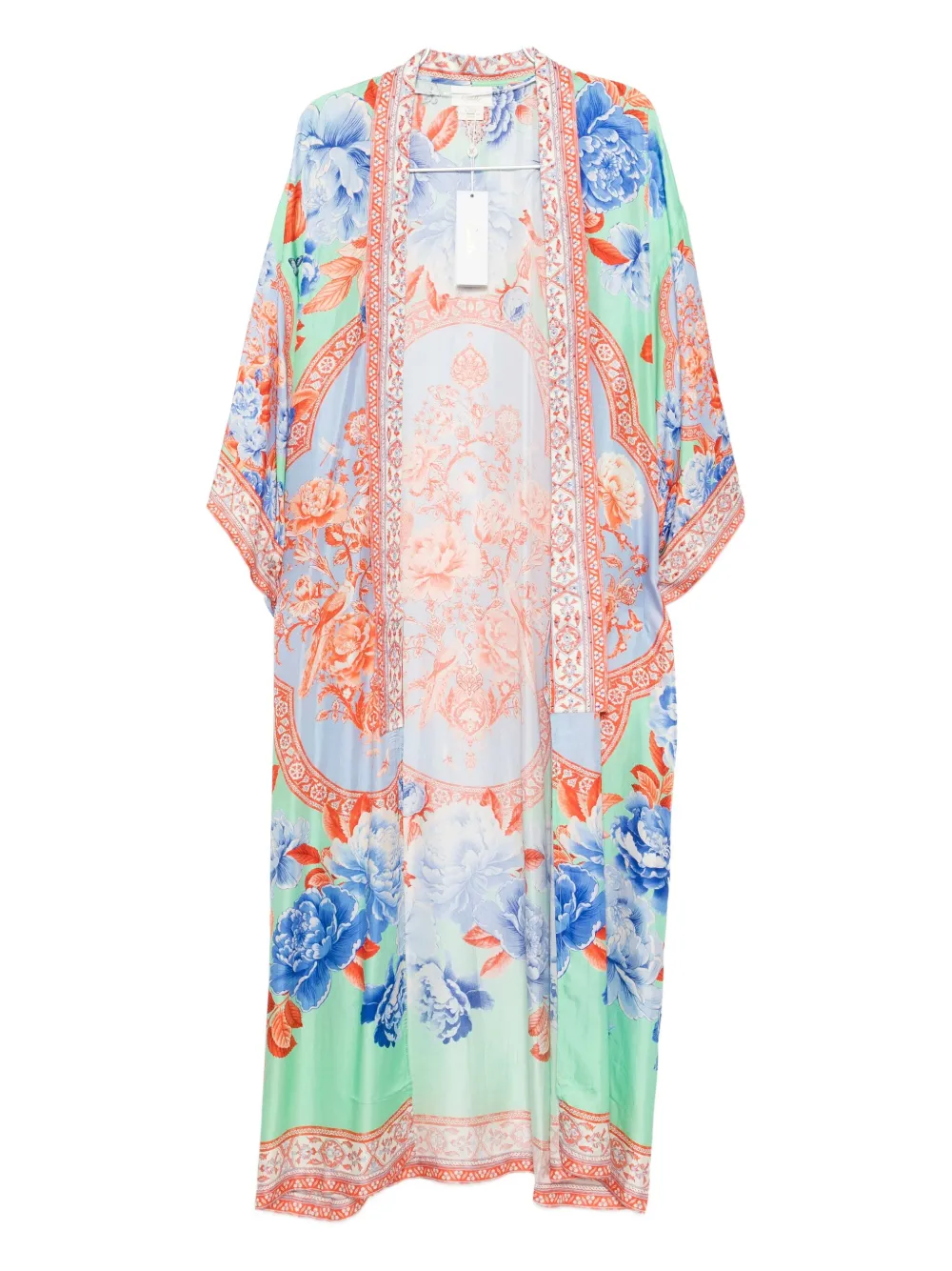 Camilla abrigo a capas | verde | Image 1