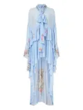 Camilla Tiled In Time maxi dress - Blue