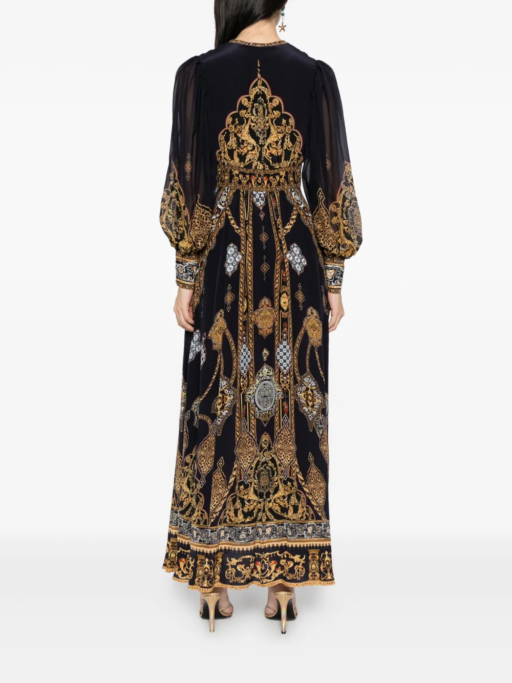 Camilla The Imperial Gate Empire jurk Blauw