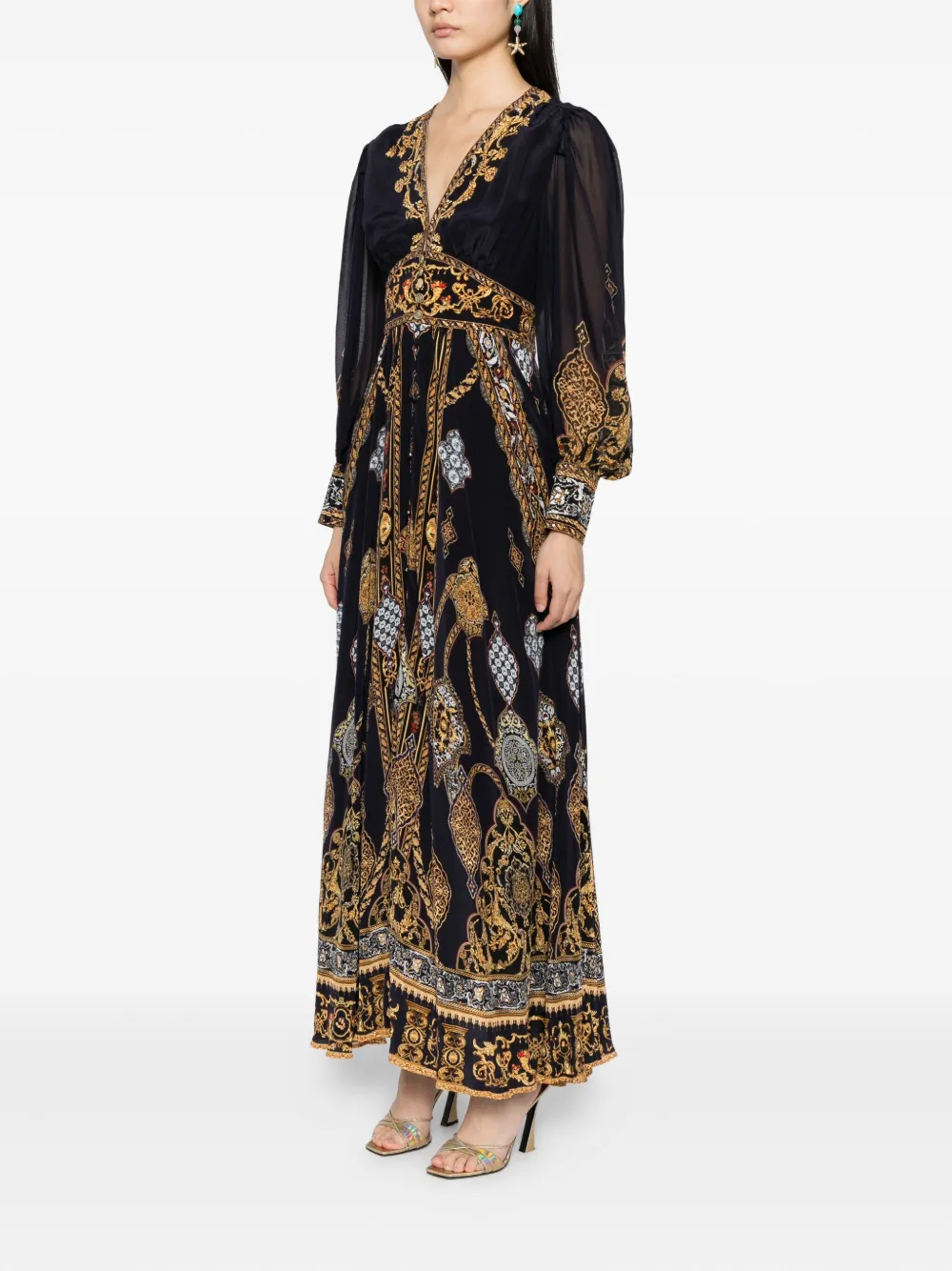 Camilla The Imperial Gate Empire jurk Blauw