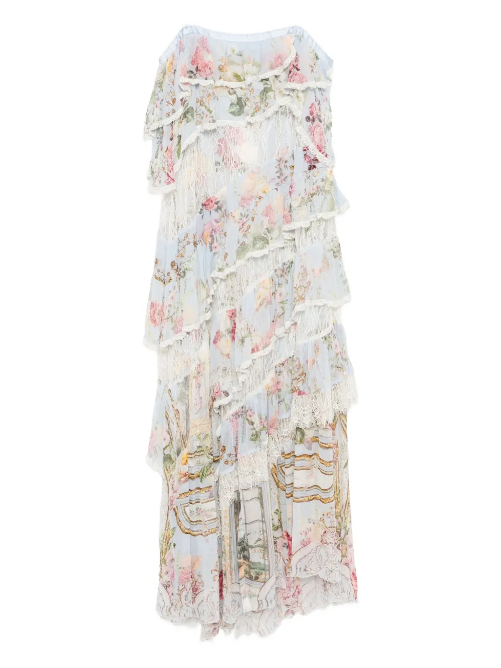 Camilla Tiled In Time Dress In Multi