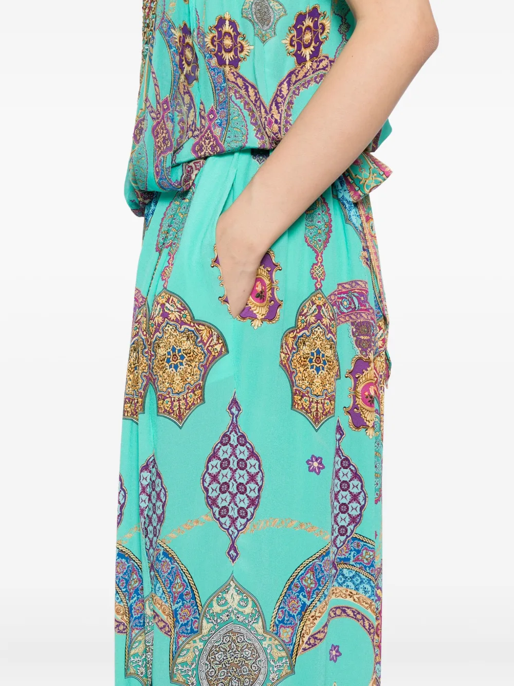 Camilla The Concubine's Corridor Jumpsuit In Multi