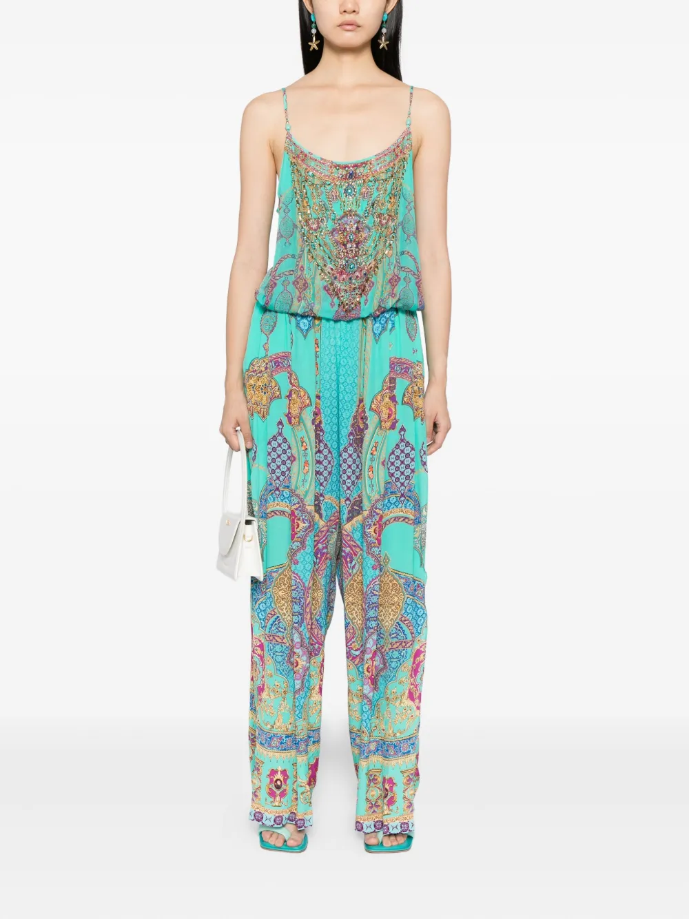 Camilla The Concubine's Corridor Jumpsuit In Multi